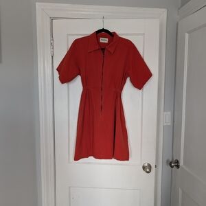 Nobel Paprika Utility Dress